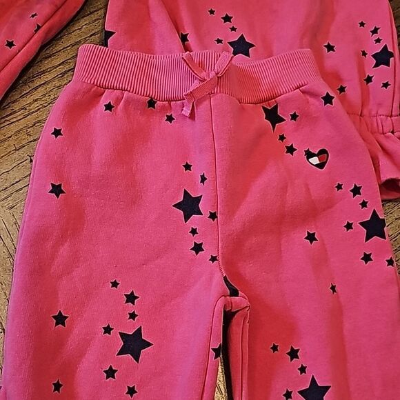 Tommy Hilfiger star hoodie and sweatpant set size 5 - Picture 10 of 15